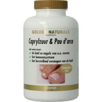 Golden Naturals Caprylzuur & Pau d'arco met probiotica