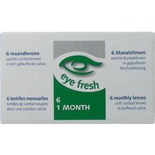 Foto van 1 Maand lens 6-pack -2.50