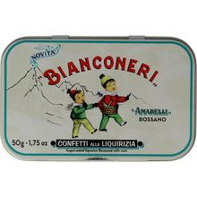 Foto van Laurierdrop blikje pepermunt wit