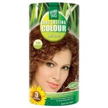 Foto van Henna Plus Long lasting colour 7.54 cafe latte