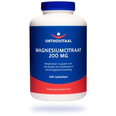 Orthovitaal Magnesium citraat 200 mg