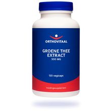 Foto van Orthovitaal Groene thee extract 500 mg
