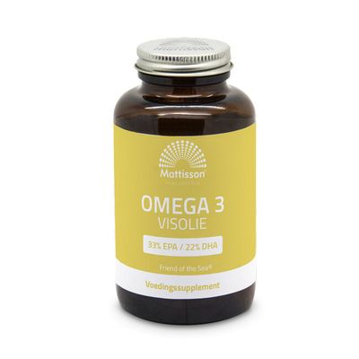 Mattisson FOS omega 3 visolie EPA 33% / DHA 22%