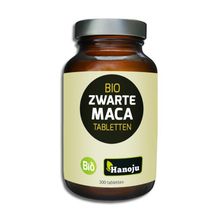 Foto van Hanoju Maca black organic 500 mg