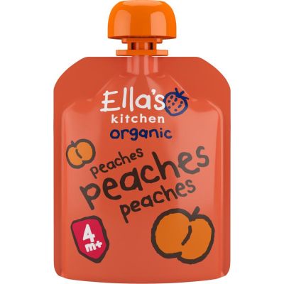 Ella's Kitchen peaches 4+mnd knijpzakje bio