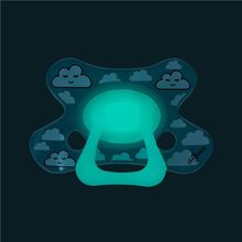 Foto van Difrax Fopspeen dental 6+ glow in the dark