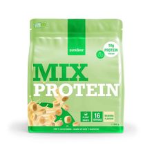 Foto van Purasana Plant protein mix banaan bio