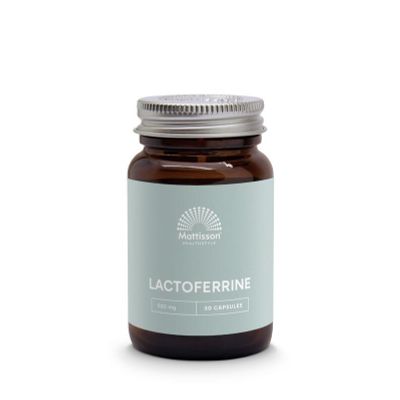 Foto van Mattisson Lactoferrine 95% 500mg