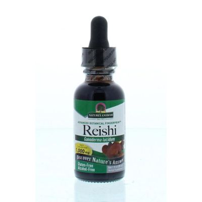 Natures Answer Reishi extract 1:1 alcoholvrij 1000 mg