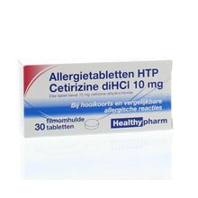 Foto van Healthypharm Cetirizine 10 mg