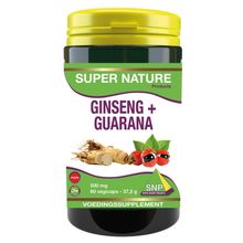 Foto van SNP Ginseng guarana 500 mg puur