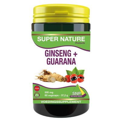 SNP Ginseng guarana 500 mg puur