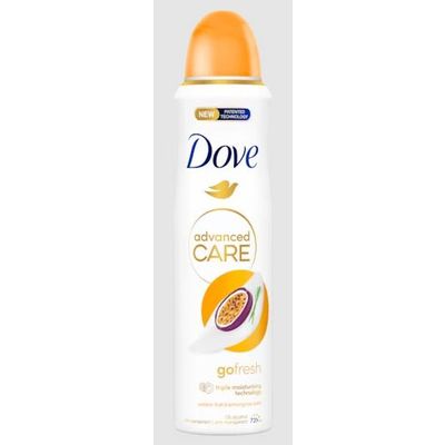 Dove Deospray go fresh passie & citroengras