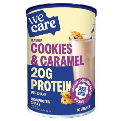 Wecare Shake cookies & caramel Foto van Wecare Shake cookies & caramel