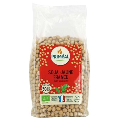 Primeal Sojabonen geel 500 gram - Overig reform/levensmiddelen