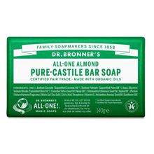 Foto van DR Bronners Barsoap amandel