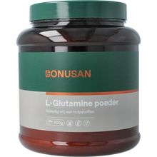 Foto van Bonusan L-Glutamine poeder