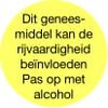 Afbeelding van Strooketiket rijvaardigheid rond geel 16 mm