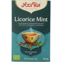 Foto van Yogi Tea Licorice mint