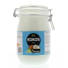 Foto van Hanoju Kokosolie geurloos beugelglas