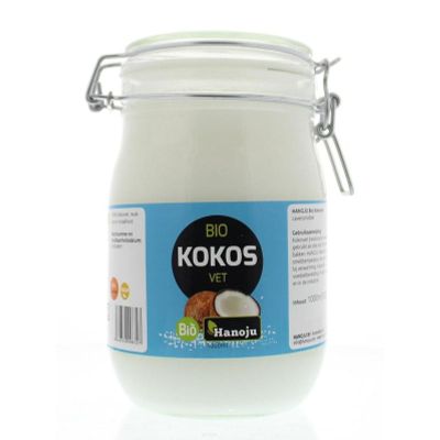 Hanoju Kokosolie geurloos beugelglas