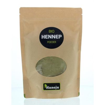 Hanoju Bio hennep poeder paper bag