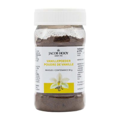 Vanille poeder bourbon 100% 30 gram - Voeding