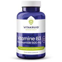 Foto van Vitakruid Vitamine B3 Niacinamide 500 mg