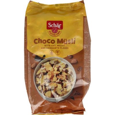 Dr Schar Choco muesli 375 gram - Ontbijtgranen