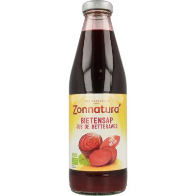 Zonnatura Rode bietensap bio 750 Milliliter - Dranken