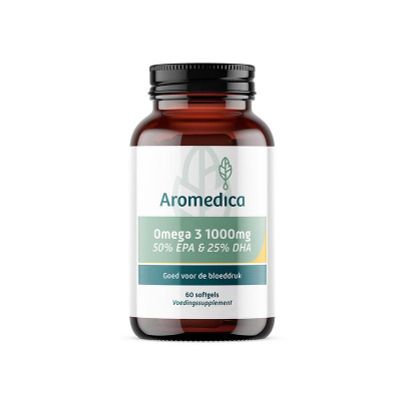 Aromedica Omega 3 50% EPA 25% DHA 1000mg 60 softgels - Vetzuren