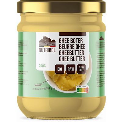 Nutribel Ghee boter bio 200 gram - Voeding