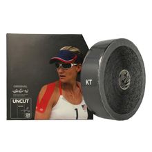 KT Tape Jumbo original roll 38 meter zwart uncut Foto van KT Tape Jumbo original roll 38 meter zwart uncut