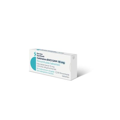 Service Apotheek Cetirizine 10 mg DICHL UAD
