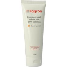 Foto van Fagron Cetomacrogol creme 50% vaseline