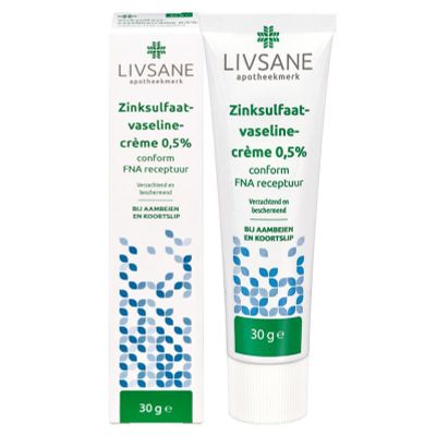 Foto van Livsane Zinksulfaat 0.5% vaseline