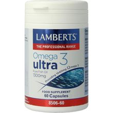 Foto van Lamberts Visolie omega 3 ultra 1300 mg