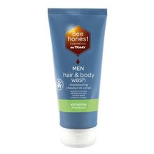 Foto van Traay Bee Honest Hair & body wash men verveine