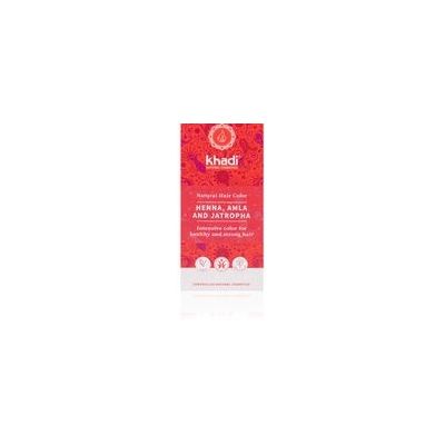 Khadi Haarkleur henna amla & jatropha 100 gram - Haarkleuring