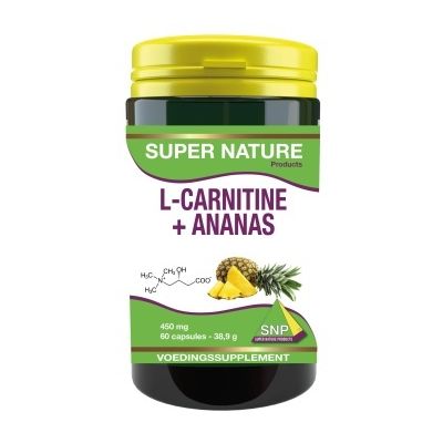 SNP L Carnitine ananas 450 mg Foto van SNP L Carnitine ananas 450 mg