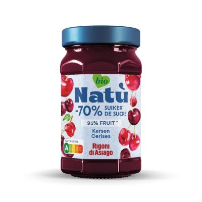 Natu Kersenjam bio 240g - Beleg