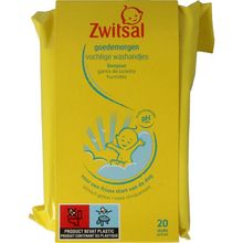 Foto van Zwitsal Goedemorgen vochtige washandjes