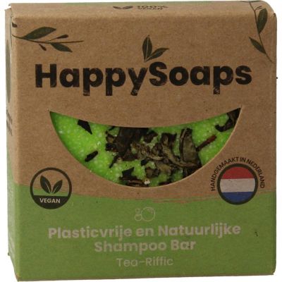 Happysoaps Shampoo bar tea-riffic 70 gram - Shampoo