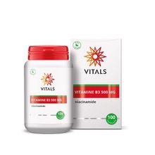 Foto van Vitals Vitamine B3 niacinamide 500 mg