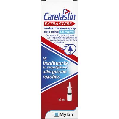 Foto van Carelastin Neusspray azelastine extra sterk