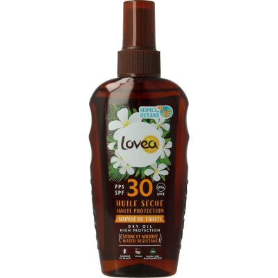 Foto van Lovea Dry oil high protect tahiti monoi SPF30