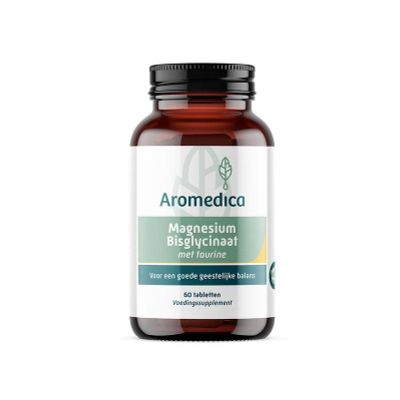 Aromedica Magnesium bisglycinaat Foto van Aromedica Magnesium bisglycinaat