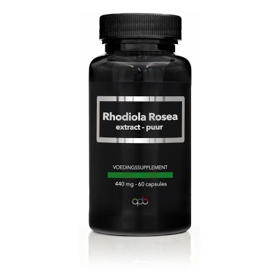 Apb Holland Rhodiola rosea 440mg puur Apb Holland Rhodiola rosea 440mg puur 60 capsules - Fytotherapie