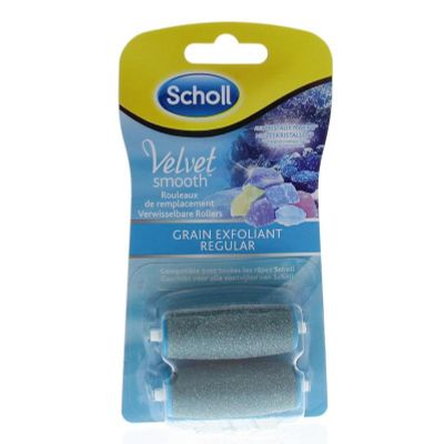 Scholl Velvet refill regular diamand 2 stuks - Voetverzorging