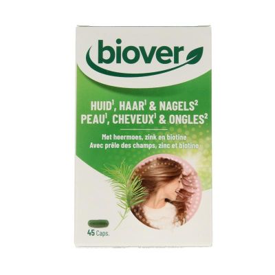 Biover Huid haar nagels 45 capsules - Mineralen enkel